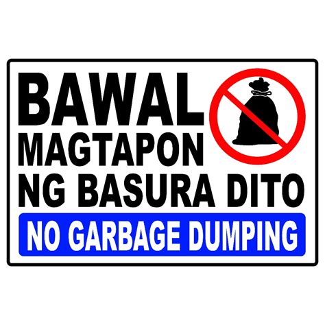 bawal magtapon ng basura slogan|Brgy Mapalad Resolution No. 25 Bawal Magtapon NG Basura.